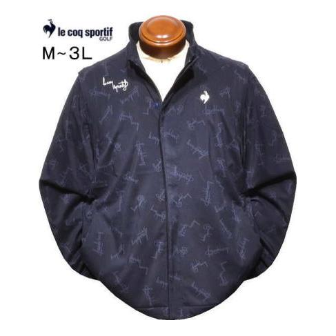 ルコックゴルフ ブルゾン メンズ LG5FWB01M 手洗い可 ヒートナビ 蓄熱保温 撥水 防風 2...