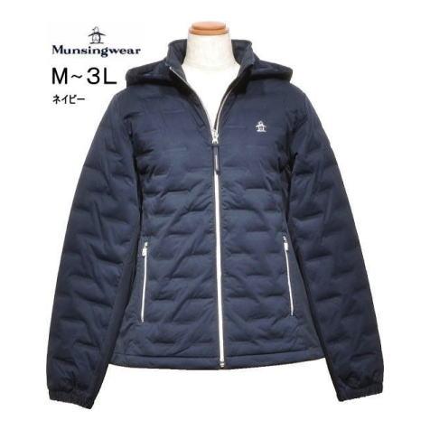 マンシング 中綿入りブルゾン L/LL/3L レディース MG5FJK24L 手洗い可 ヒートナビ ...