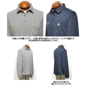 マンシングウェア 長袖ポロシャツ L.LL メ...の詳細画像3