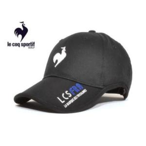 ルコックゴルフ イヤーカーブキャップ メンズ QGBXJC00 手洗い可 UVカット キャップ 帽子 2024年モデル フリー｜golf-spring