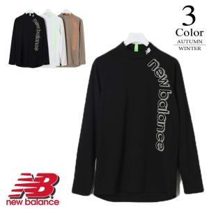 ニューバランスゴルフ New balance GOLF 長袖モックネックシャツ （M/L寸：メンズ） 2023秋冬新作モデル 012-3267005の商品画像