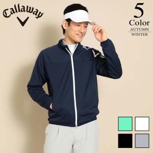 メール便・ゆうパケット キャロウェイ Callaway ゴルフウェア フルジップブルゾン （M/L/LL/3L寸：メンズ） 2023秋冬新作モデル SALE c23215100｜golf-suehiro