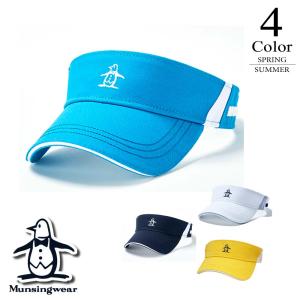 マンシングウェア Munsingwear ゴルフ コットンツイルバイザー 2022春夏新作モデル SALE