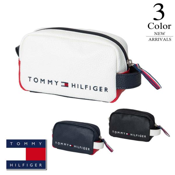 メール便・ゆうパケット トミーヒルフィガー TOMMY HILFIGER ゴルフ ポーチ （W17×...