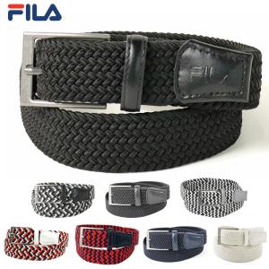 クーポン有 フィラ ゴルフ 2022 メンズ メッシュベルト 編み込みベルト 741951  22SS FILA Golf ストレッチ メンズウェア ゴルフウェア APR2