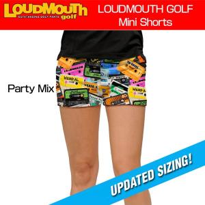 ラウドマウス Loudmouth ゴルフ レディースウエア ホットパンツ ミニパンツ Party Mix パーティーミックス 新品 Devpleno Com Index Php