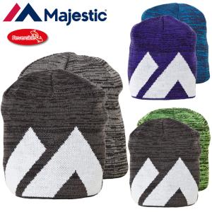 均一SALE マジェスティック オーセンティック メンズ ニットキャップ(リバーシブル) MK-XM13MAJ0010 Majestic 8WF1 野球 ベースボール 帽子 ニット帽｜golf-thirdwave