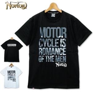 SALE ノートン 半袖 厚手 ヘビーウェイト Tシャツ 202N1008 Norton 春夏 20SS 半そで シャツ ウェア トップス Tee メンズ ファッション