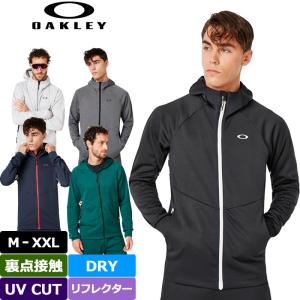 オークリー Oakley メンズ パーカー フルジップ フーディー ジャケット Enhance Grid Fleece Jacket 9.7 472584 19FW
