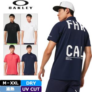 オークリー 2022 メンズ 半袖 ポロシャツ FOA403524 吸汗速乾 遮熱 UVカット Oakley FHR Pocket Shirt22SS ゴルフウェア