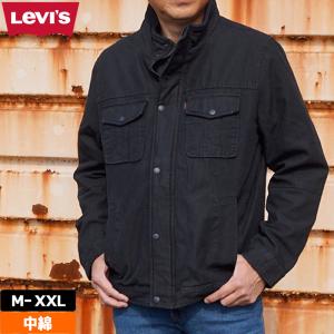 Levi&apos;s リーバイス メンズ 中綿 防寒 デニムジャケット A5434-0000 ブラック メン...