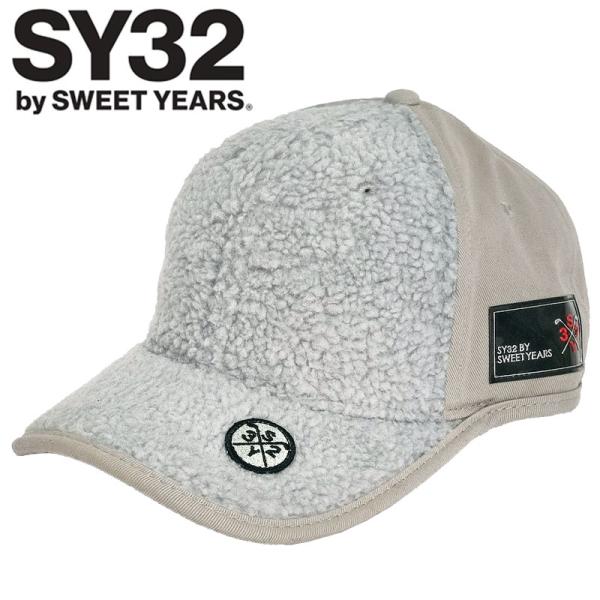 SY32 GOLF メンズ ボア コンビ キャップ SYG-2152 SYG BOA COMBI C...