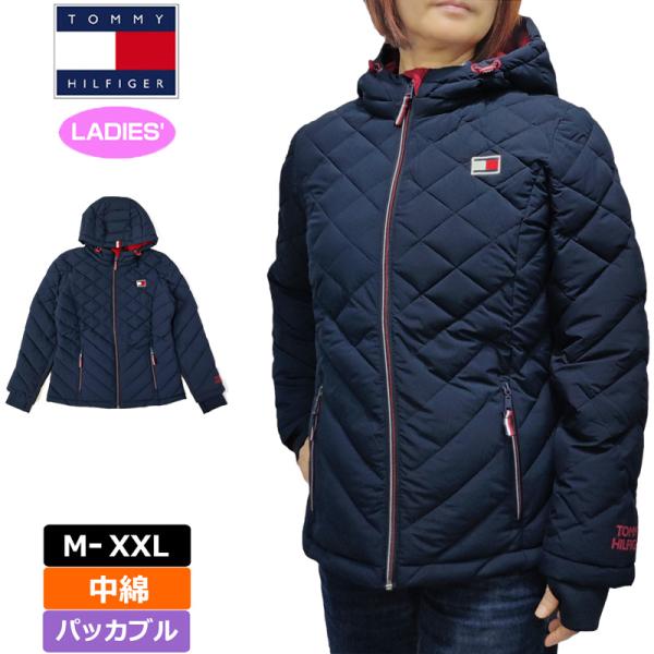 クーポン有 TOMMY HILFIGER トミーヒルフィガー レディース 中綿ジャケット 16122...