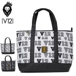 V12 ゴルフ ヴィ・トゥエルヴ ビッグ トートバッグ LIVERY BIG TOTE V122120-BG03 1WF2 ロゴ ボストンバッグ BAG おしゃれ ブランド V12 GOLF｜golf-thirdwave