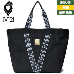 クーポン有 V12 ゴルフ ヴィ・トゥエルヴ ビッグ トートバッグ BIG TOTE V122221-BG15 19/BLACK 2WF2 ゴルフ用バッグ ロゴ GOLF JAN3
