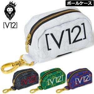 クーポン有 V12 ゴルフ ボールケース MONOGRAM BALL CASE V122310-BG13 ヴィ・トゥエルヴ 3SS2 ゴルフラウンド ゴルフ用バッグ ロゴ JAN3｜golf-thirdwave