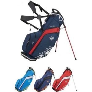 ゴルフ キャディーバッグ メンズ ウィルソン WILSON FEATHER CARRY BAG キャディバッグ 2019モデル｜golf-westandeast