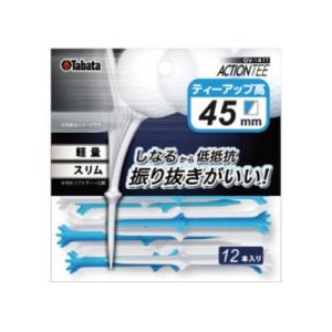 ゴルフ用品 ティー TABATA タバタ GV-1411 PWBL 45 アクションティー45 GOLF TEE｜golf-westandeast