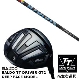 カスタムクラブ 【 左右選択 】2024 バルド BALDO TT DRIVER GT2 ディープ フェイス モデル ドライバー プロジェクト X スモーク ブルー RDX シャフト｜golf20c