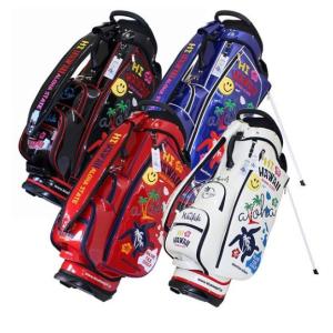 LOUDMOUTH 軽量 スタンド付き キャディバッグ 9インチ キャディバッグ Loud Sneakers/ラウドスニーカーズ