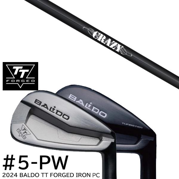 カスタムクラブ 2024年モデル バルド TT フォージドアイアンPC ツアーサテン ツアーブラック...