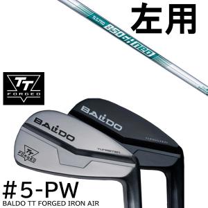 左用 /カスタムクラブ 2024年モデル バルド TT フォージドアイアン エアー ツアーサテン ツアーブラック #5-PW 6本セット / NSプロ 850GHネオ 日本シャフト｜golf20c