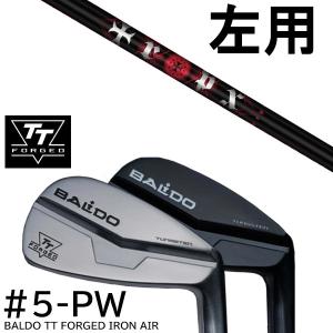 左用 /カスタムクラブ 2024年モデル バルド TT フォージドアイアン エアー ツアーサテン ツアーブラック #5-PW 6本セット / トリプルエックス アイアン｜golf20c