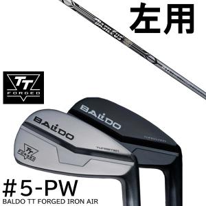 左用 /カスタムクラブ 2024年モデル バルド TT フォージドアイアン エアー ツアーサテン ツアーブラック #5-PW 6本セット / バシレウス ツアーアイアン BTi｜golf20c