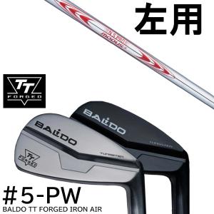 左用 /カスタムクラブ 2024年モデル バルド TT フォージドアイアン エアー ツアーサテン ツアーブラック #5-PW 6本セット / NSプロ モーダス3 ツアー130｜golf20c