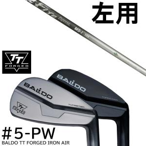 左用 /カスタムクラブ 2024年モデル バルド TT フォージドアイアン エアー ツアーサテン ツアーブラック #5-PW 6本セット / ファイアーエクスプレス MS-I｜golf20c