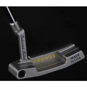 希少 削り出しロングネックパター クロノス レフティ KRONOS 34インチ Cronos 【完全削りだし】 KRONOS(クロノス)☆リリース パター ロング