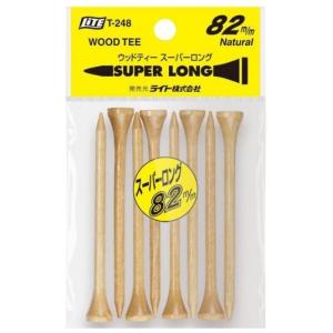 LITE ライト ウッドティー 82ｍｍ ニス T-248　 ※クリックポスト（全国一律送料198円）