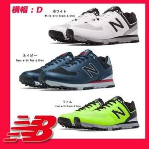 【税別1万円以上で送料無料※北海道・沖縄税別1万5千円以上】【New Balance】 ニューバランス 2017年モデル NBG518 スパイクレス ゴルフシューズ