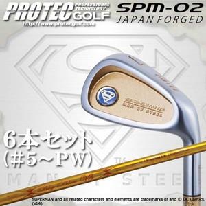 【PROTEC GOLF】プロテック ゴルフ★スーパーマン アイアン SPM-02 JAPAN FO...