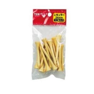 レザックス　TEE-OFF ティーオフ ウッドティー レギュラー 54mm 17本 TOTE-6774 ※クリックポスト（全国一律送料198円）