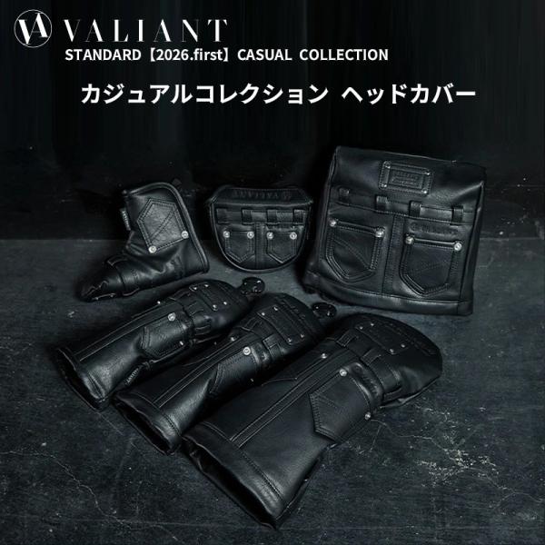 数量限定 レア 【2026.first】バリアント カジュアルコレクション ヘッドカバー マットブラ...