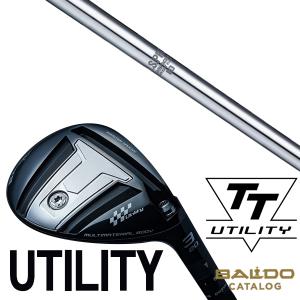 カスタムクラブ 左右選択 2024 BALDO バルド TTシリーズ UT / 日本シャフト N.S.PRO 950GH WF アイアン シャフト｜golf20c