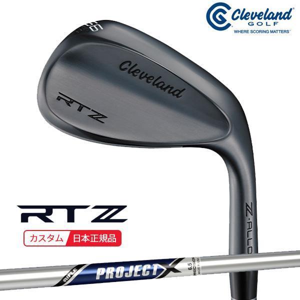 (特注 納期3-6週) ダンロップ クリーブランドゴルフ RTZ ブラックサテン ウェッジ プロジェ...