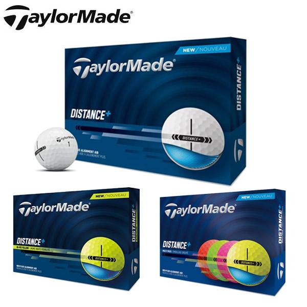 テーラーメイド DISTANCE+ ディスタンス プラス ゴルフボール 1ダース(12球) 2025...