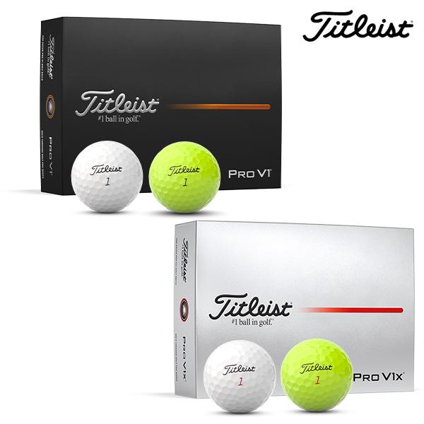 タイトリスト PROV1 ・ PROV1X ゴルフボール 1ダース(12球入り) 2025年モデル ...