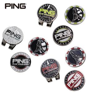 PING ピン　日本未発売 限定 ボールマーカー Ping 渋野日向子 ゴルフボールマーカー 黒系 未使用品 送料込