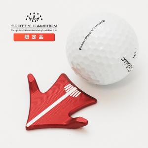 スコッティキャメロン エアロアライメントツール ボールマーカーブライトディップ レッド Scotty Cameron キャメロン コイン 限定｜golfaholics