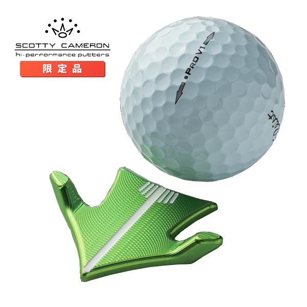 スコッティキャメロン エアロアライメントツール ボールマーカーブライトディップ グリーン Scott...