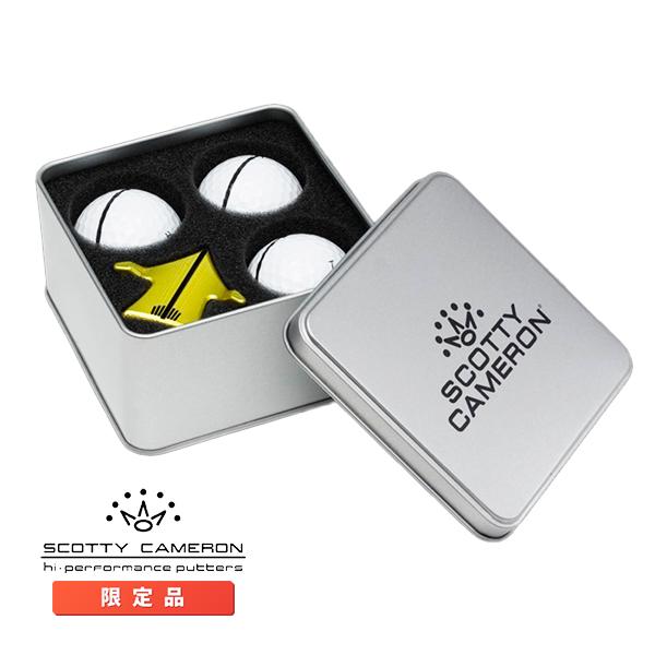 スコッティキャメロン エアロアライメントツール ボールマーカー イエロー ボール3球セット Scot...