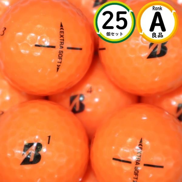 Aランク 25個 2023年モデル ブリヂストン エクストラソフト オレンジカラー 良品 extra...