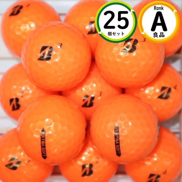 Aランク 25個 2021年モデル ブリヂストン エクストラソフト オレンジカラー 良品 extra...