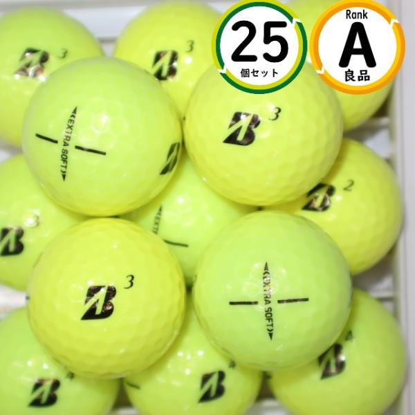 Aランク 25個 2023年モデル ブリヂストン エクストラソフト イエローカラー 良品 extra...