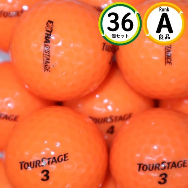 Aランク 36個 エクストラディスタンス オレンジカラー 良品 ロストボール ブリヂストン ブリジス...
