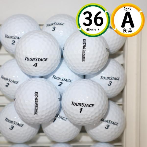 Aランク 36個 ツアーステージ エクストラディスタンス 良品 ロストボール ブリヂストン ブリジス...