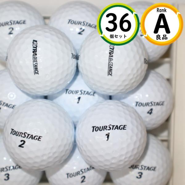Aランク 36個 ツアーステージ エクストラディスタンス 良品 ロストボール ブリヂストン ブリジス...